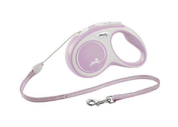 Flexi™ Comfort CORD Retractable Leash Rose MED