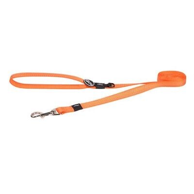 ​Rogz Utility Snake Medium Dog Lead, ORANGE