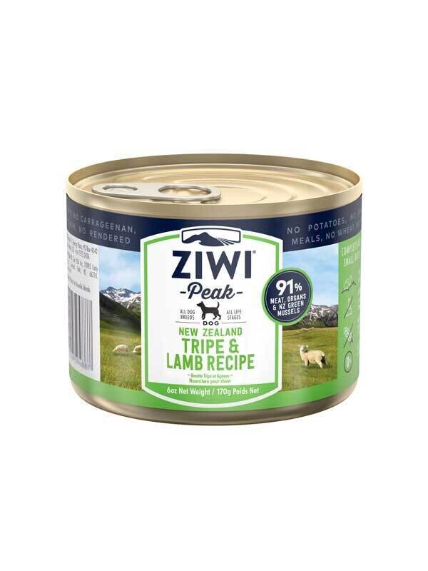 ZIWI Peak Dog Tripe &amp; Lamb Recipe Can 170G