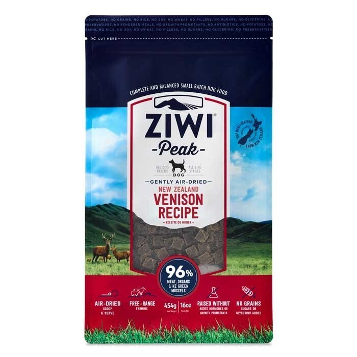 Ziwi Peak Air Dried Venison Recipe - 1kg