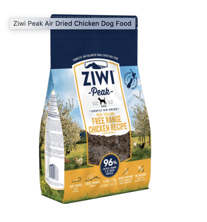 Ziwi Peak Air Dried Free Range Chicken Recipe - 454gm