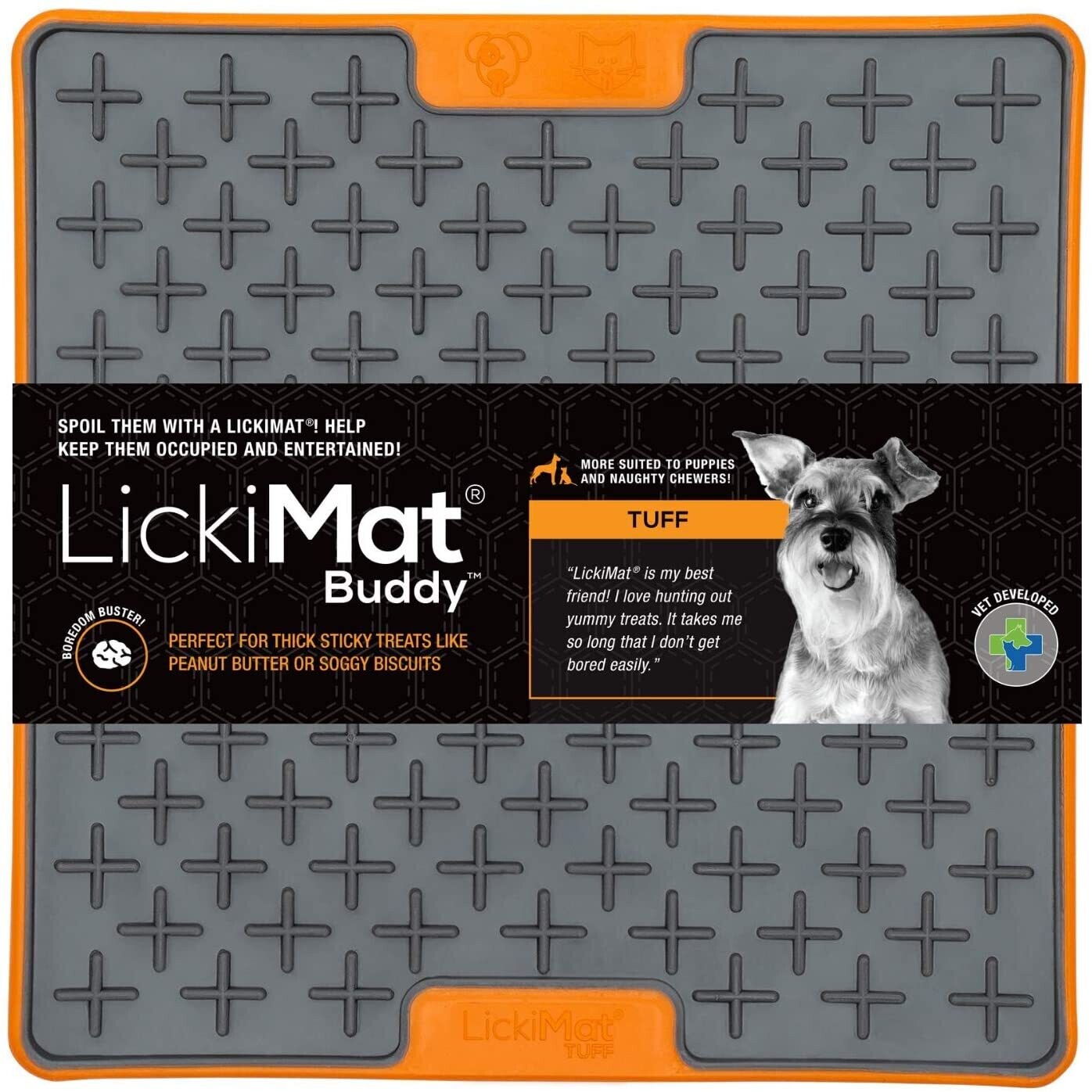 LickiMat® Tuff™ Buddy™, ORANGE