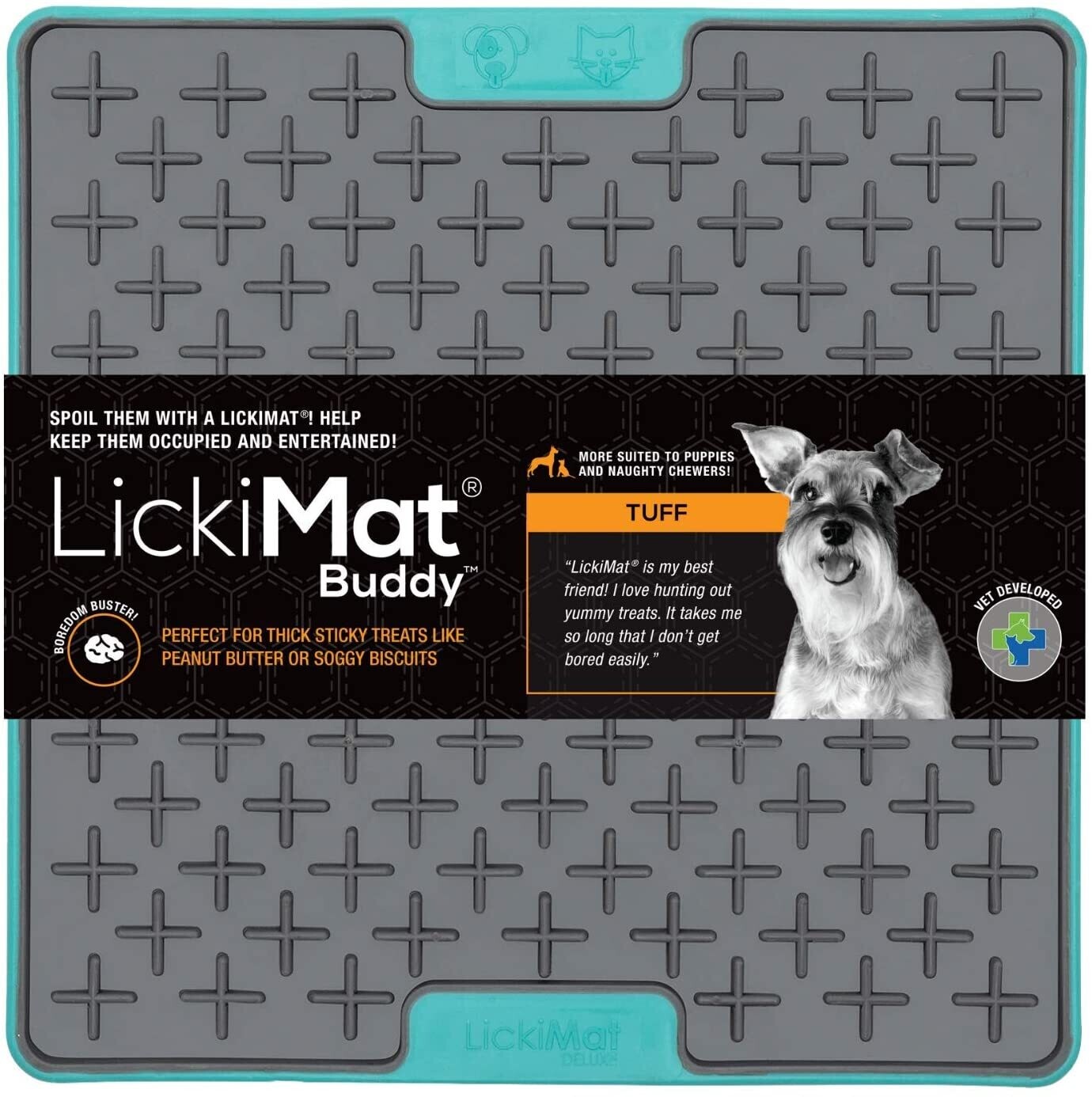 LickiMat® Tuff™ Buddy™, TURQUOISE