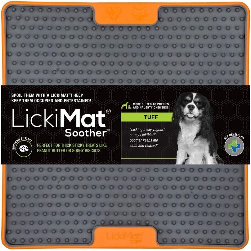 LickiMat® Tuff™ Soother™, ORANGE