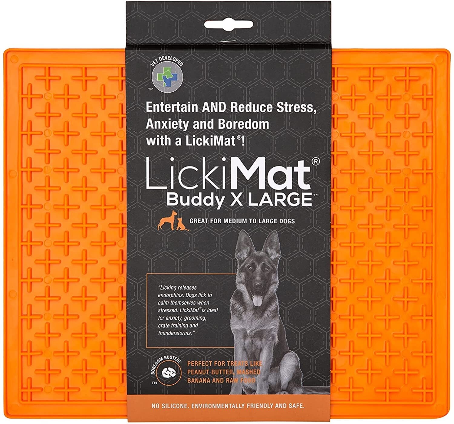LickiMat®  Buddy™  X-Large, ORANGE