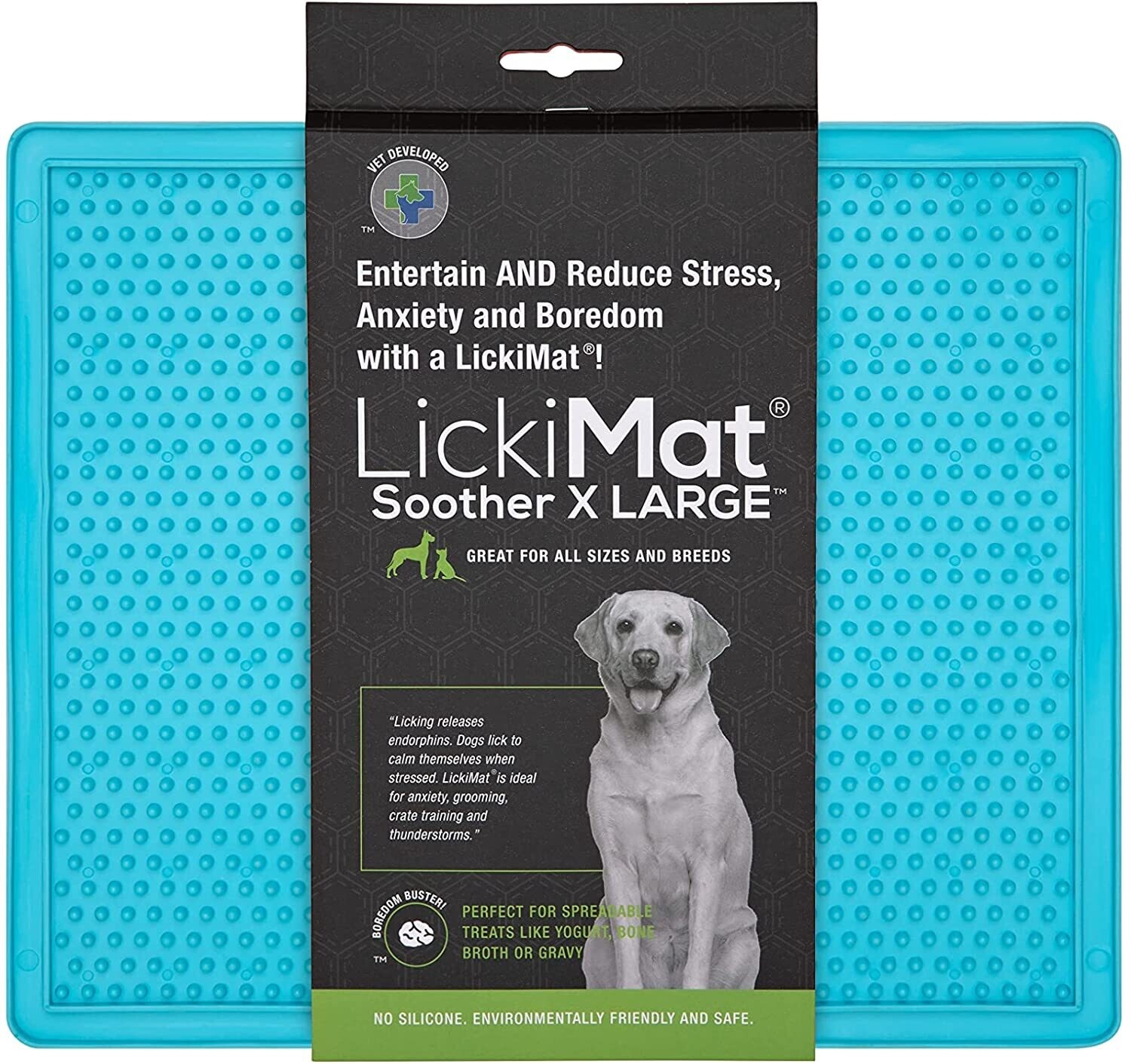 Lickimat® Soother Large™, TURQUOISE