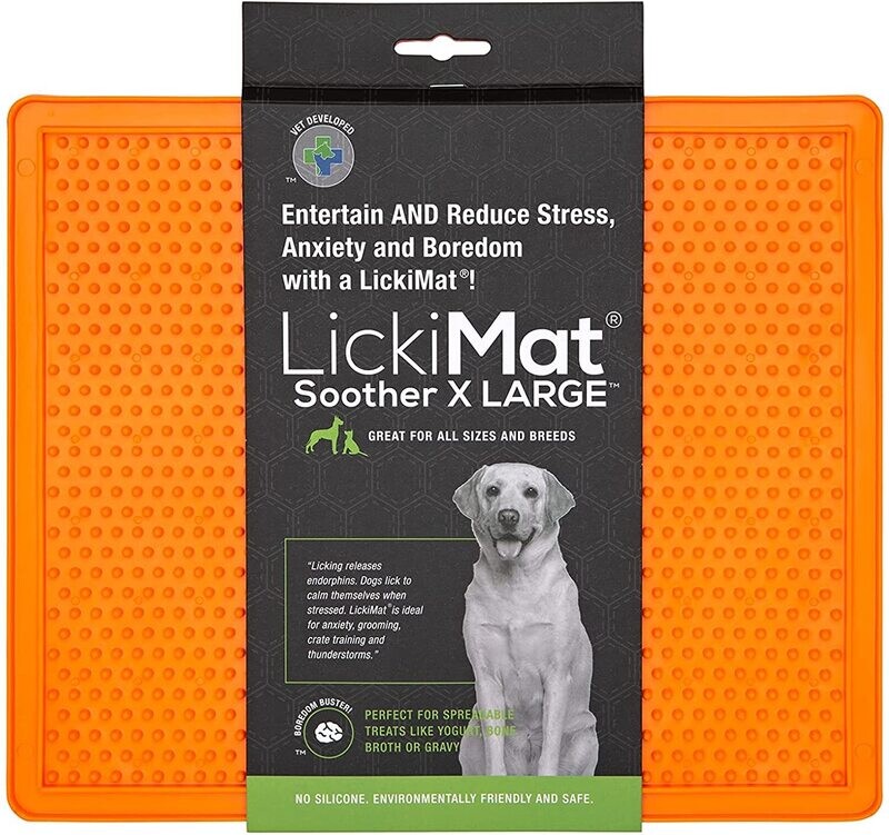 Lickimat® Soother Large™, ORANGE