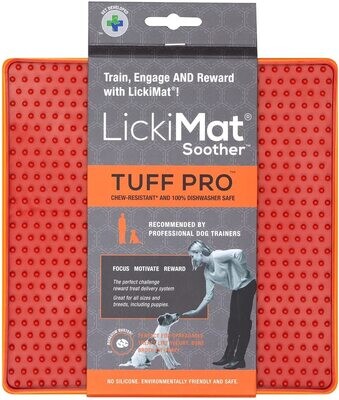 LickiMat® Soother™ Tuff Pro™, ORANGE