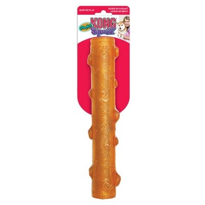 KONG Squeezz Crackle Stick - Medium ORANGE