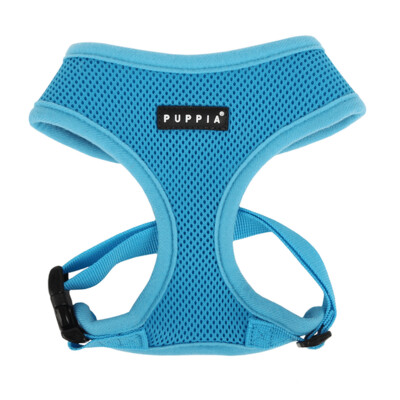 Puppia Soft HarnessA® Pro, Sky Blue. Small
