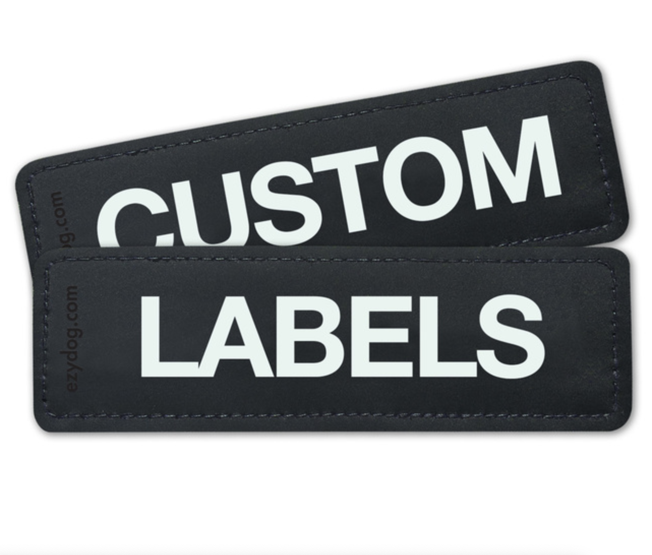 EzyDog Harness Patches - Customisable Labels