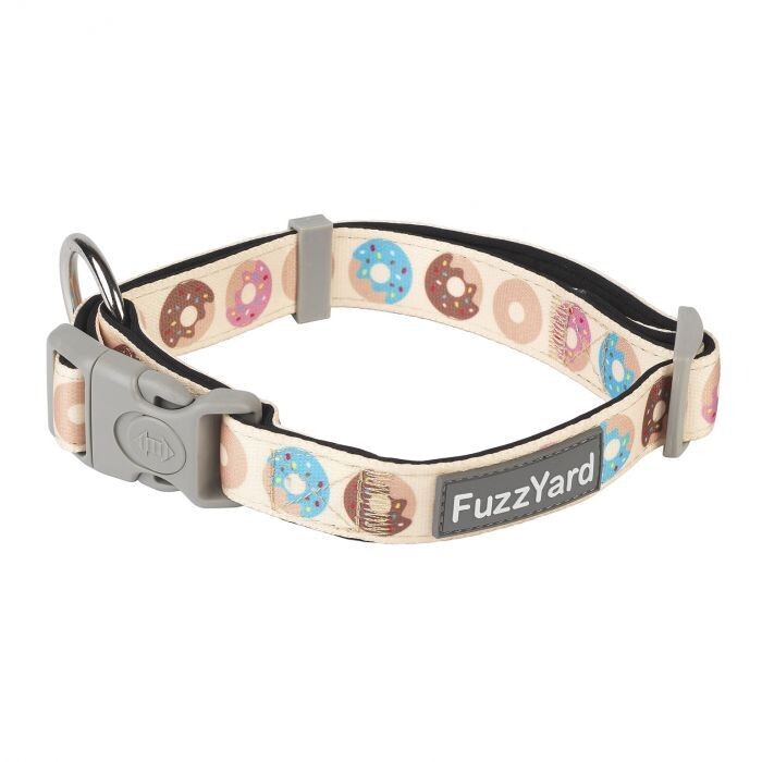 FuzzYard Go Nuts for Donuts Collar SMALL