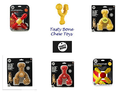 Tasty Bone Chew Toys and Bones