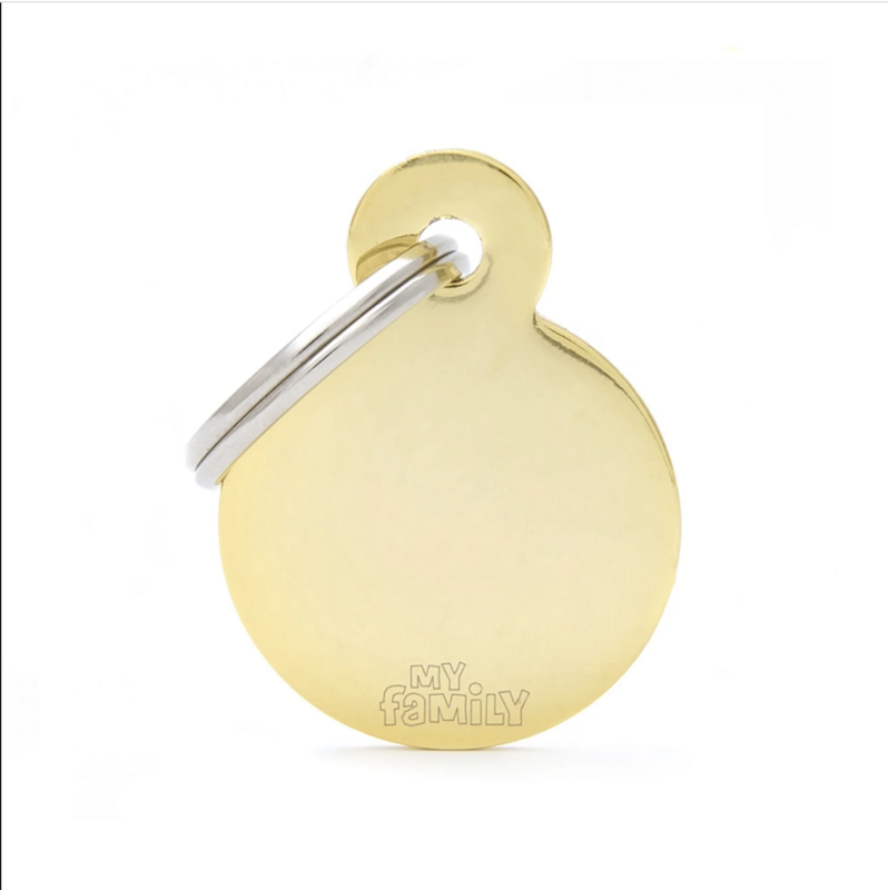 MF Basic Circle  Gold Small.