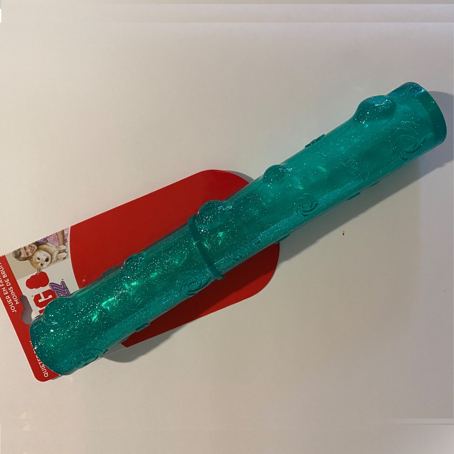 KONG Squeezz Crackle Stick - Large Green