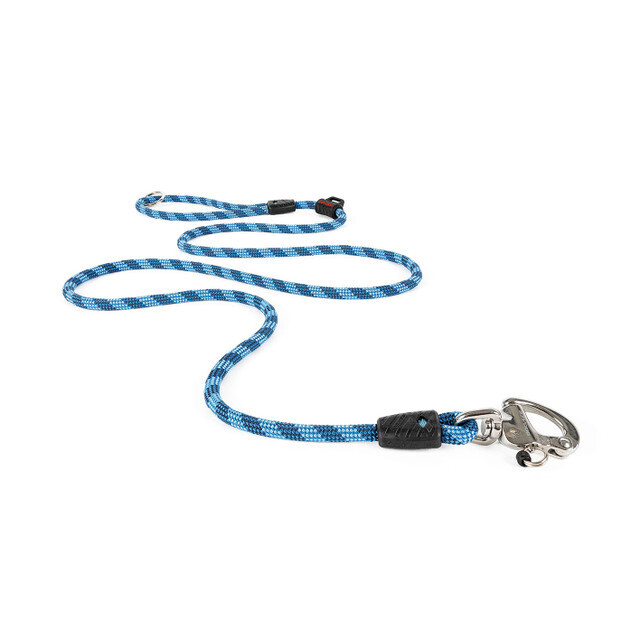 EzyDog Marine 9mm Rope Leash   - Quick Release Leash 170 cm - BLUE