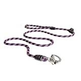 EzyDog Lead - Marine 9mm Rope Leash   - Quick Release Leash 170 cm - PURPLE