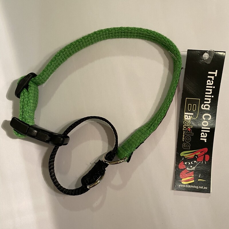 BlackDog Training Collar GREEN XS