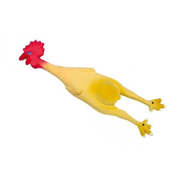 Prestige Pet squeaky latex chicken 45cm