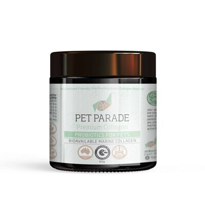 Pet Parade - Microbiome Friendly, Prebiotic / Probiotic / Postbiotic Collagen Booster