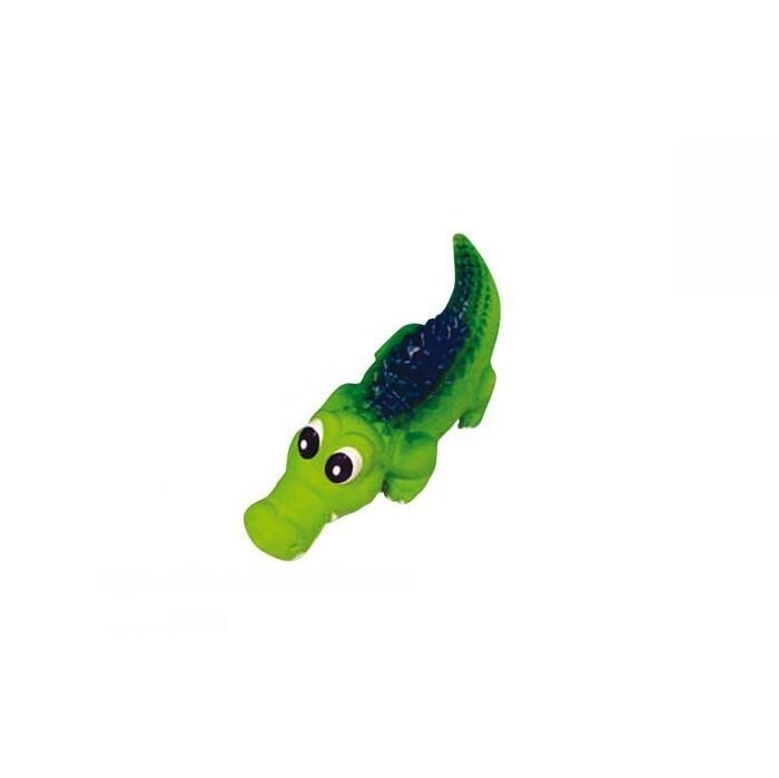 Prestige Pet squeaky latex crocodile 21cm
