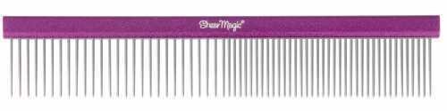 ​Shear Magic Professional Aluminium Comb, 195mm, 26 Course/38 Medium pins. Combination Comb. SMALL