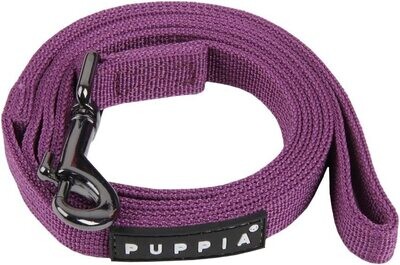 Puppia Two Toned Lead - Purple, LARGE