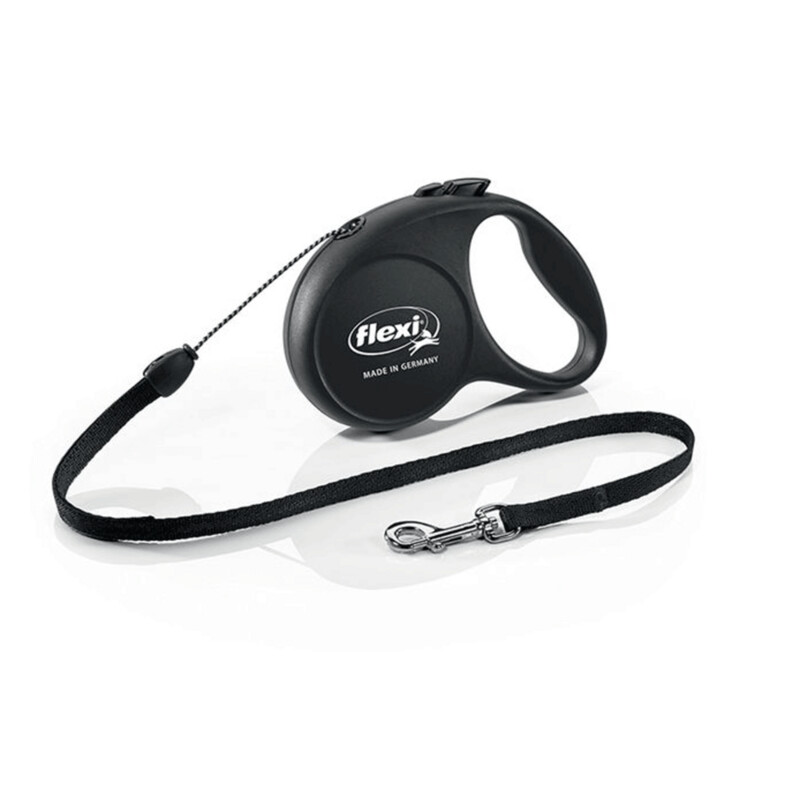 Flexi™ Classic CORD Retractable Leash Black SM