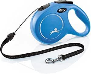 Flexi™ Classic CORD Retractable Leash Blue MED