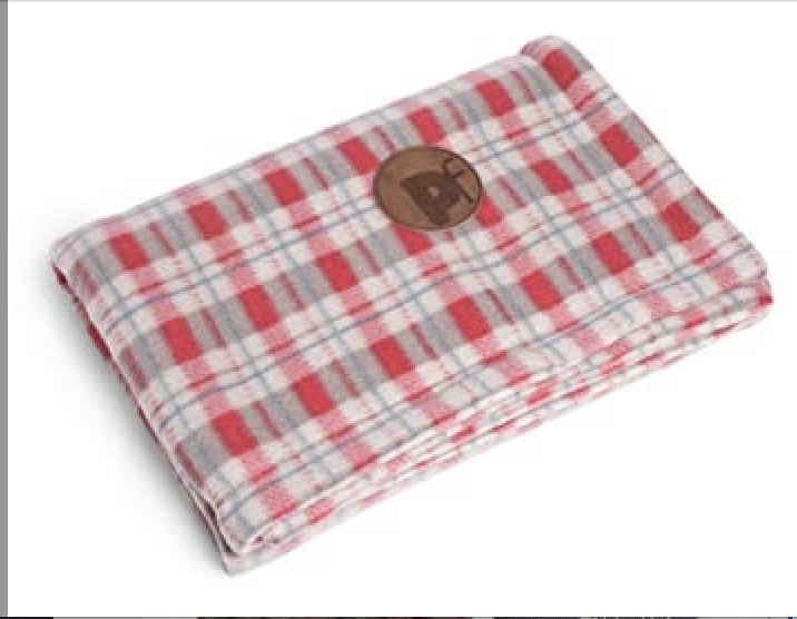 PetFace Fleece Blanket for Dogs - Dog Deli Check