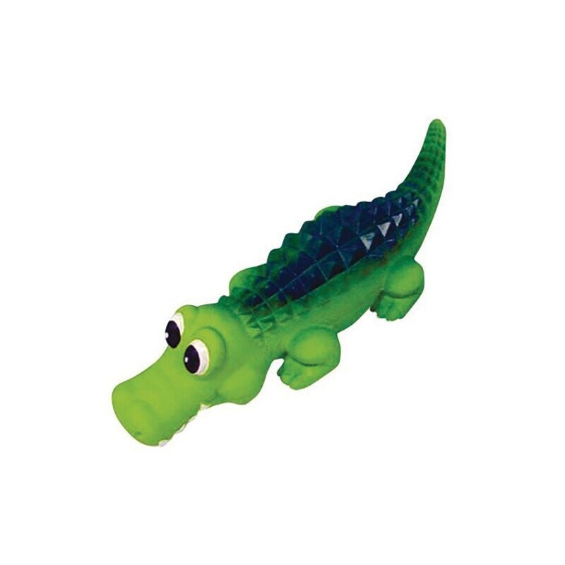 Prestige Pet squeaky latex crocodile 35cm