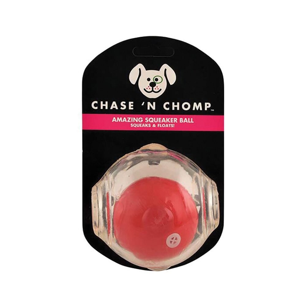 Chase N' Chomp Squeaker Ball. Regular 6 cm
