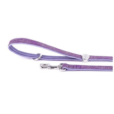 MyFamily Saint Tropez Leash in Fine Crafted Lilac Leatherette