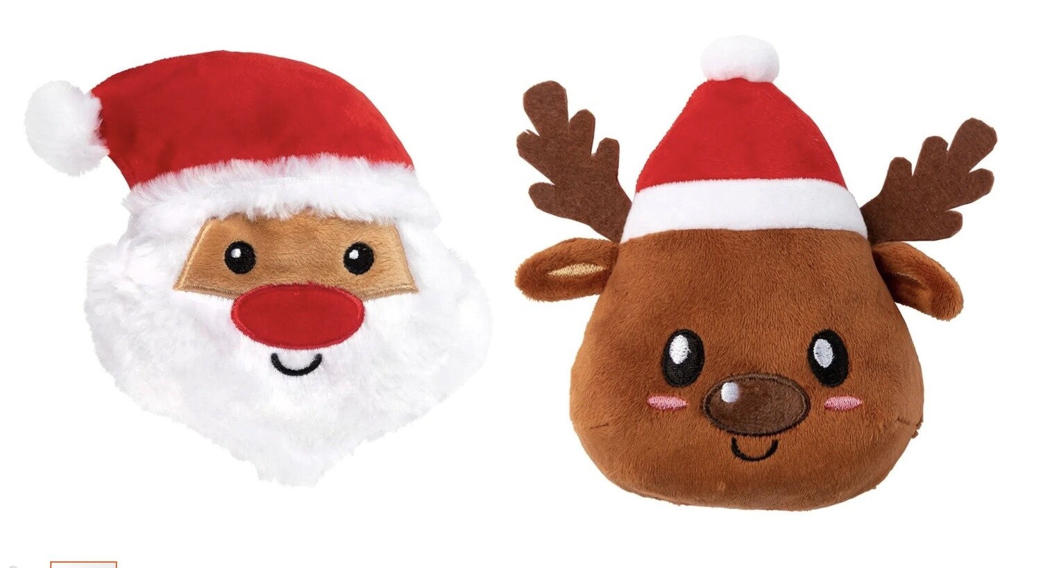 FUZZYARD Santa &amp; reindeer 2PK