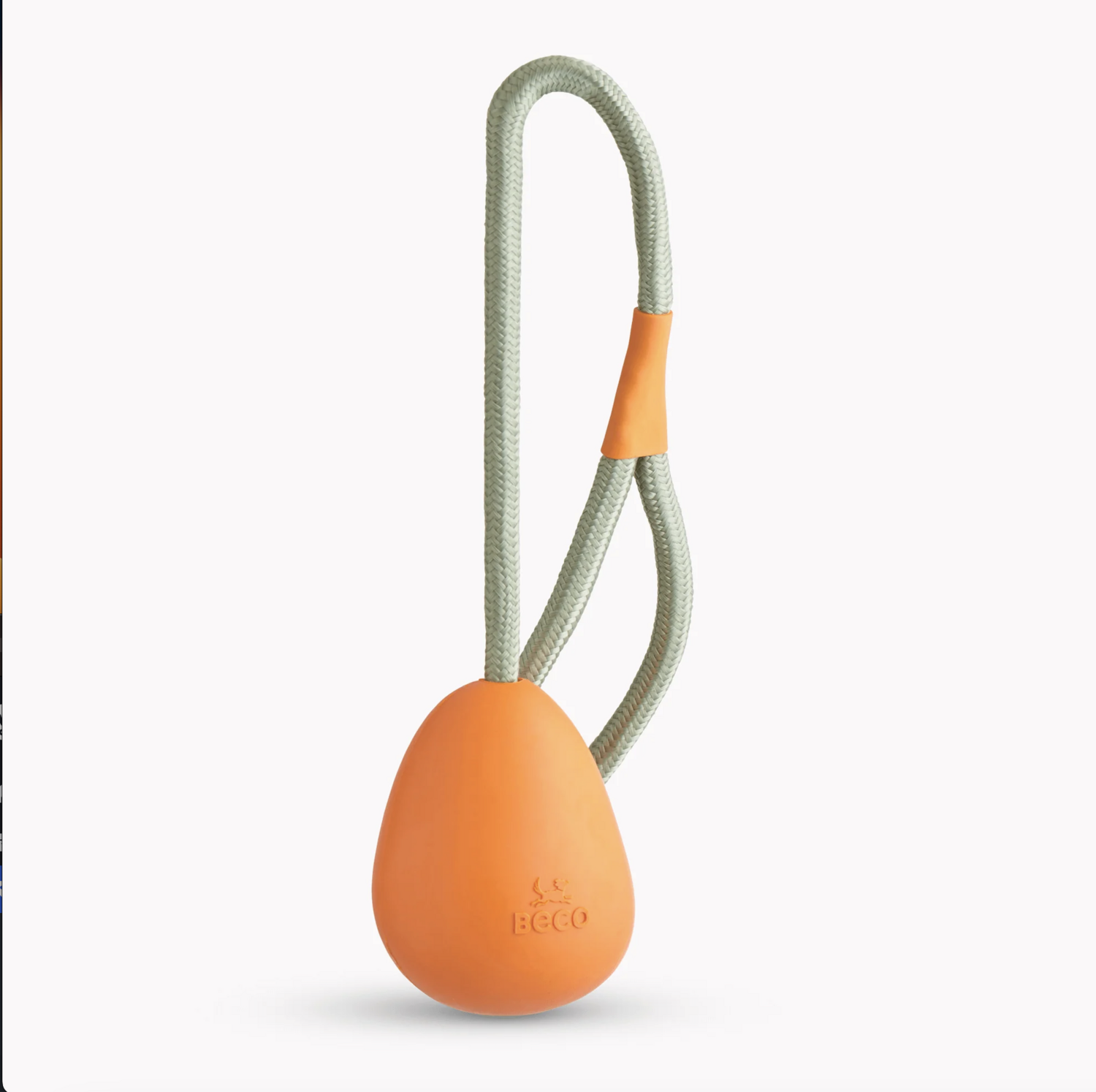 Beco Natural Rubber Slinger Pebble. Orange