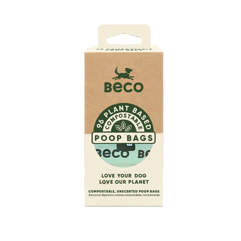 Beco Poo Bags - Compostable 96 pk