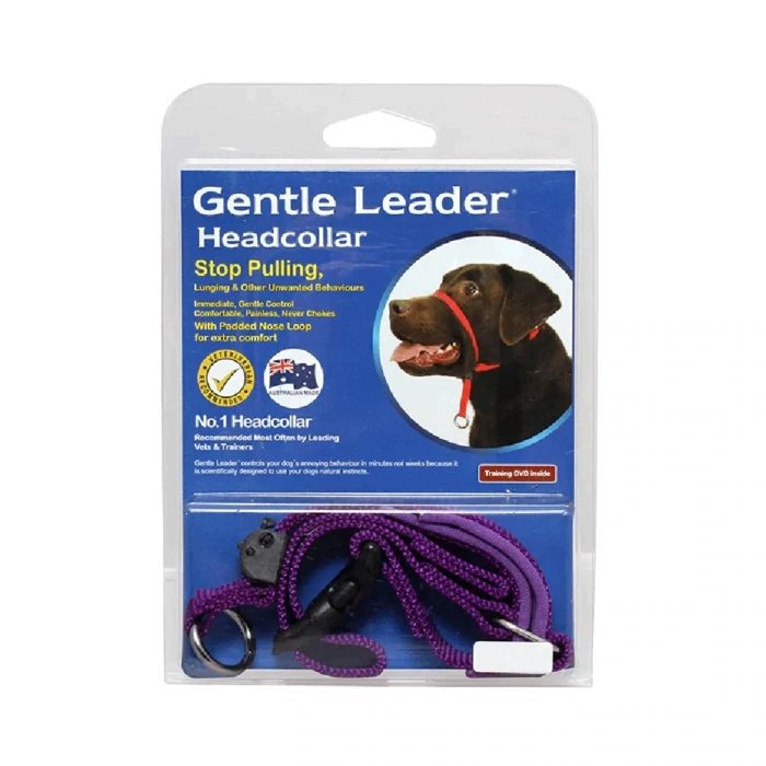 Gentle Leader Head Collar - Purple SML