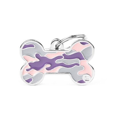 My Family Charm - Camouflage Pink Bone