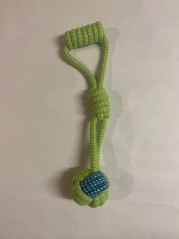 Asante Sana Tug Rope Toy with Grip Handle