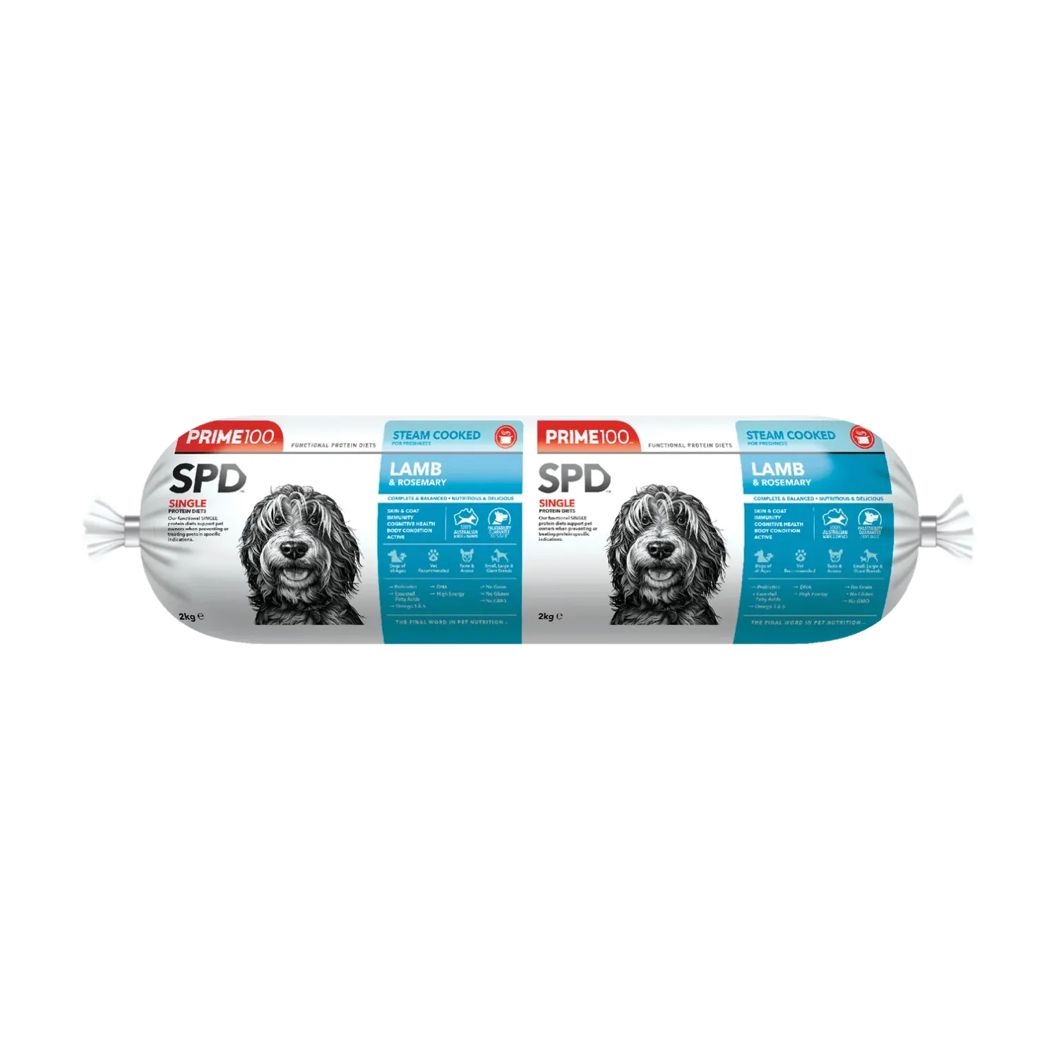 PRIME100 LAMB &amp; ROSEMARY 2 Kgs.