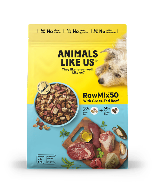 ANIMALS LIKE US RawMix50 Beef Dog Food 340gm