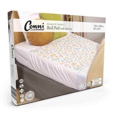 Conni Reusable Bed Pad with Tuck-ins 100x100