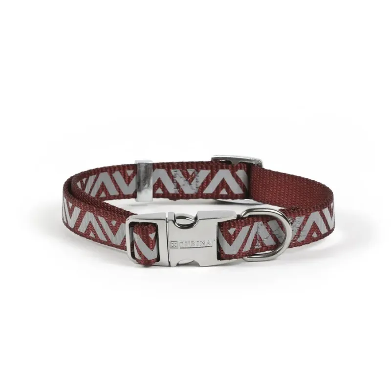 Purina TotalCare Reflective Dog Collar Red SM