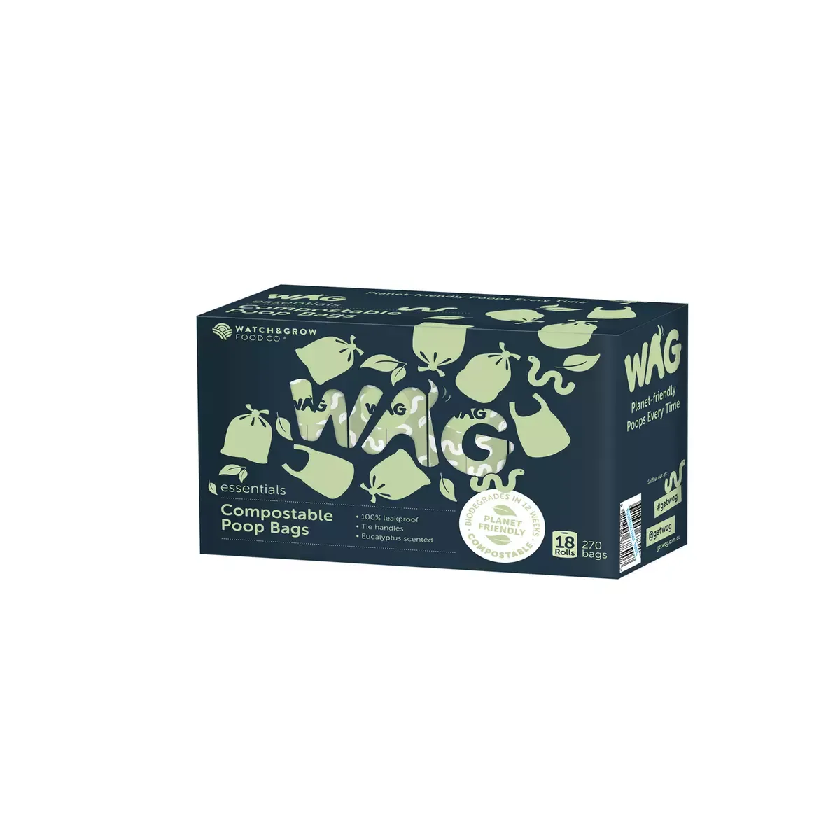 Getwag Essentials Poop Bags 18 roll pack