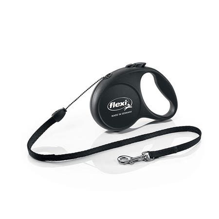 Flexi™ Fun CORD Retractable Leash Black SM