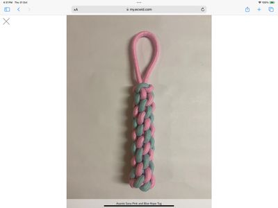 Asante Sana TOYS -  Pink &amp; Blue CHUNKY Tug