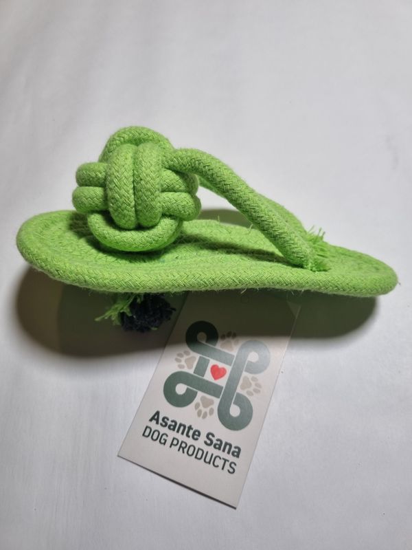 Asante Sana TOYS - Thong Tug in Green &amp; Blue