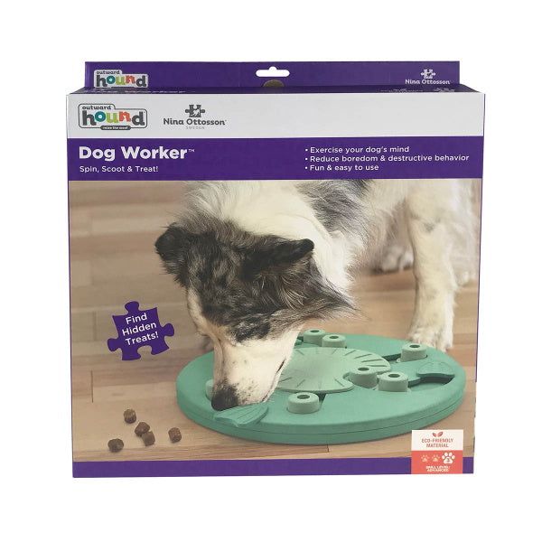 Dog Worker - Spin, Scoot &amp; Treat by Nina Ottosson Level 3 Greens