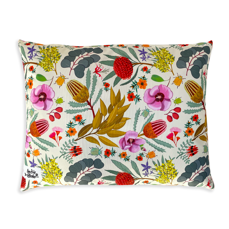 Indie Boho Waterproof Outdoor Dog Bed - Native Flora LG Indie Boho Waterproof Outdoor Dog Bed - Native Flora LG