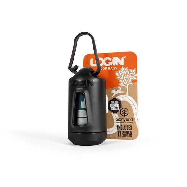 LOGIN Poop Bag Holders - Biohybrid Black